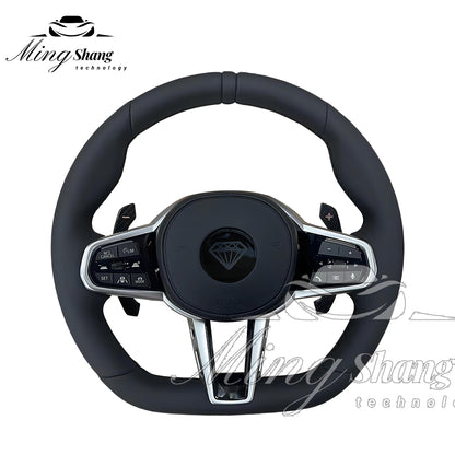 The red-label leather sport steering wheel is suitable for BMW F02 X2 X3 X4 X5 X6 M2 M3 M4 M5 M6 F10 F30 F21 F22 F46 F30 F03 F13 G01 G02 G05 G06 G07 G08 G11 G12 G14 G15 G16 G17 G20 G29 G30 G31 G32 G80 G82 F92 X3